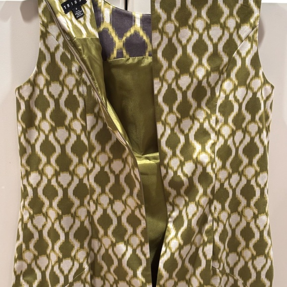 Tribal knee length dress size 8.  Zipper closure‎ cotton - Picture 5 of 8